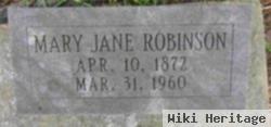 Mary Jane Taylor Robinson