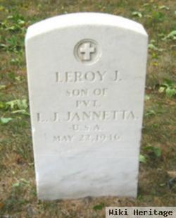 Leroy J Jannetta