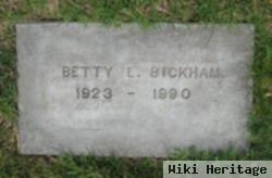 Betty Leone Bickham