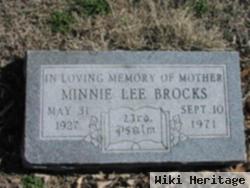 Minnie Lee Brocks