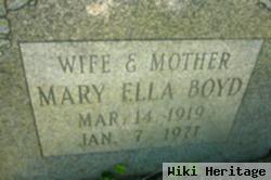 Mary Ella Boyd