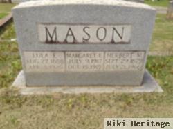 Margaret E Mason