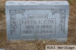 Fleta L Orndorff Cox