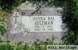 Donna Rae Mcgilvra Aultman