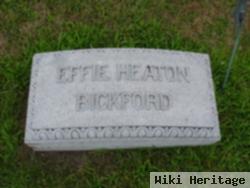 Effie May Heaton Bickford