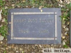 Violet Post Zagory