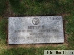 Betty E Hogan