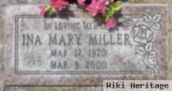 Ina Mary Miller