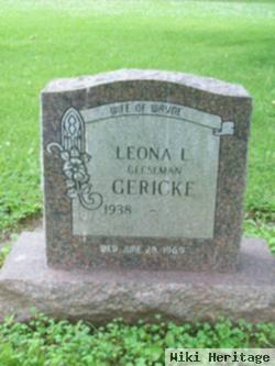 Leona L. Geeseman Gericke