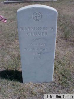 Pvt Raymond W. Glover