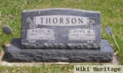 Hazel M Martin Thorson