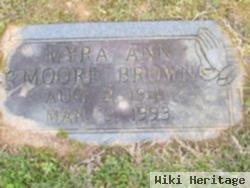 Myra Ann Moore Brown