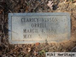 Laurinda Clara "claricy" Vinson Orrell