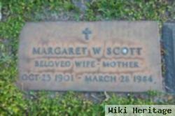 Margaret W Scott