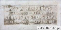 Vera Josephine Lyon Humphreys