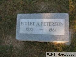Violet A. Peterson