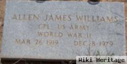 Corp Allen James Williams