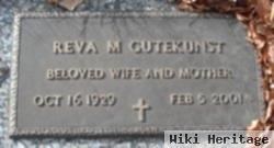 Reva M Gutekunst