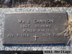 William L Cannon