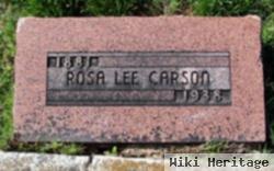 Rosa Lee Carson