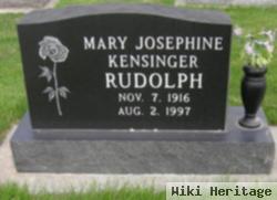 Mary Josephine Kensinger Rudolph