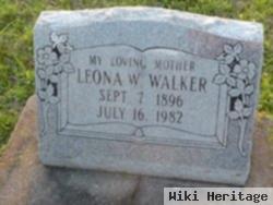 Leona W Walker