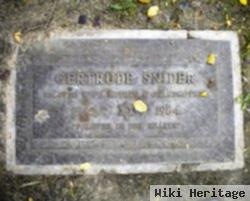 Gertrude Snider