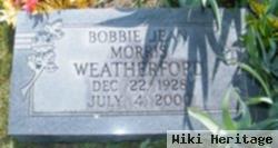 Bobbie Jean Morris Weatherford