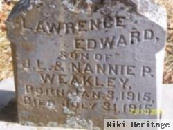 Lawrence Edward Weakley