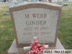 Marshall Webb Ginder