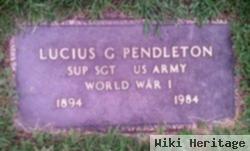 Lucius G. Pendleton