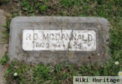 R. D. Mcdannald