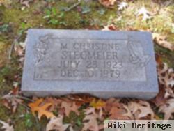 Mary Christine Mckenney Stegmeier