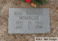 Ruby Whiteley Wininger