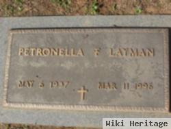 Petronella F. Layman