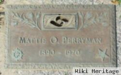 Mattie O. Perryman