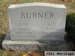 Frank Emmert Burner