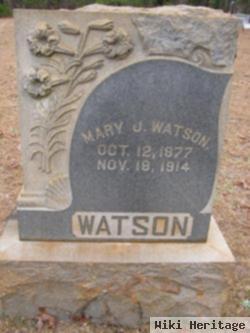 Mary Jane "mittie" Watson