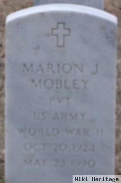 Marion J Mobley