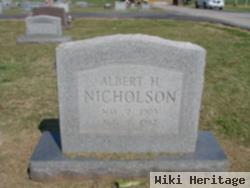 Albert H Nicholson