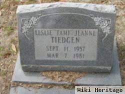 Leslie J. "tami" Tiedgen