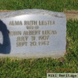 Alma Ruth Lester Lucas