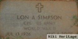 Corp Lon A. Simpson