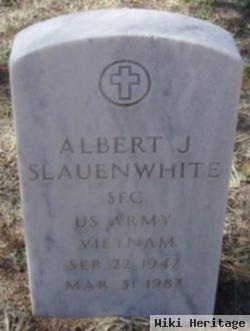 Albert J Slauenwhite