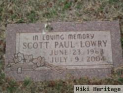 Scott Paul Lowry