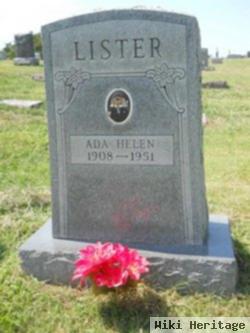 Ada Helen Lister