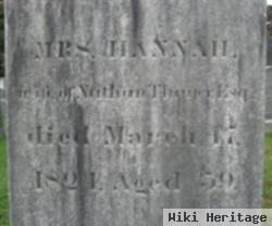 Mrs Hannah Jewett Thayer