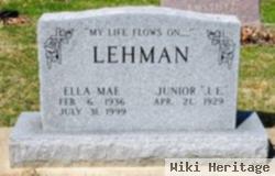 Ella Mae Lehman Lehman