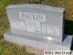 Marjorie M. Brown Paulin