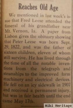 Peter Leese